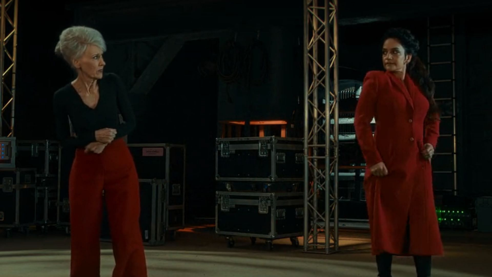 The two Ranis as seen in Doctor Who season 2 episode 6 (Image via Disney+)